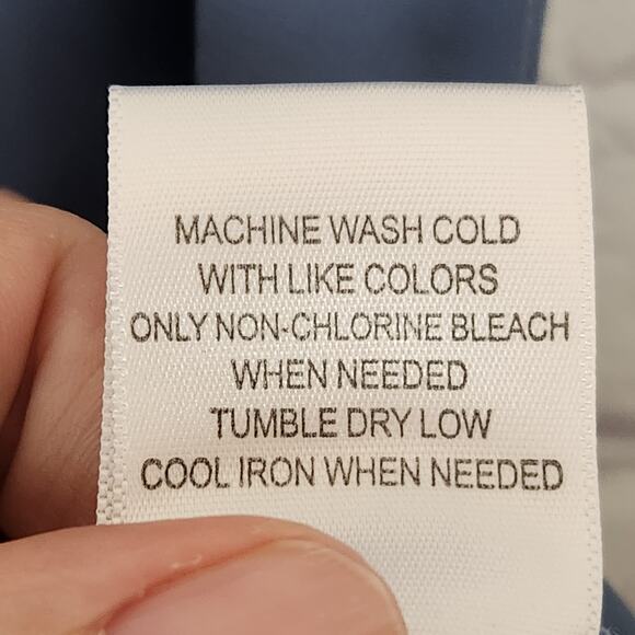 Modcloth Periwinkle Rounded Neck Basic Minimalist Short Sleeve Blouse Women's S - Picture 4 of 6